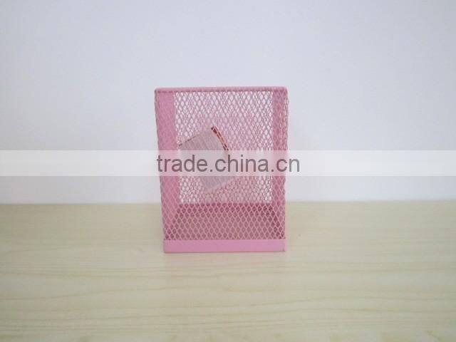 2016 Office storage Metal Hollow Out Pen Holder / Iron Pen holder Wholesales