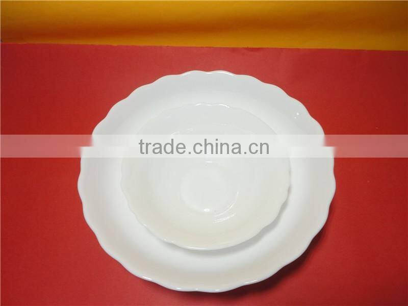 New Design fancy opal glass bowl ,cheap 8" glass bowls