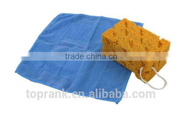 New design car wash set microfiber cloth car cleaning sponge