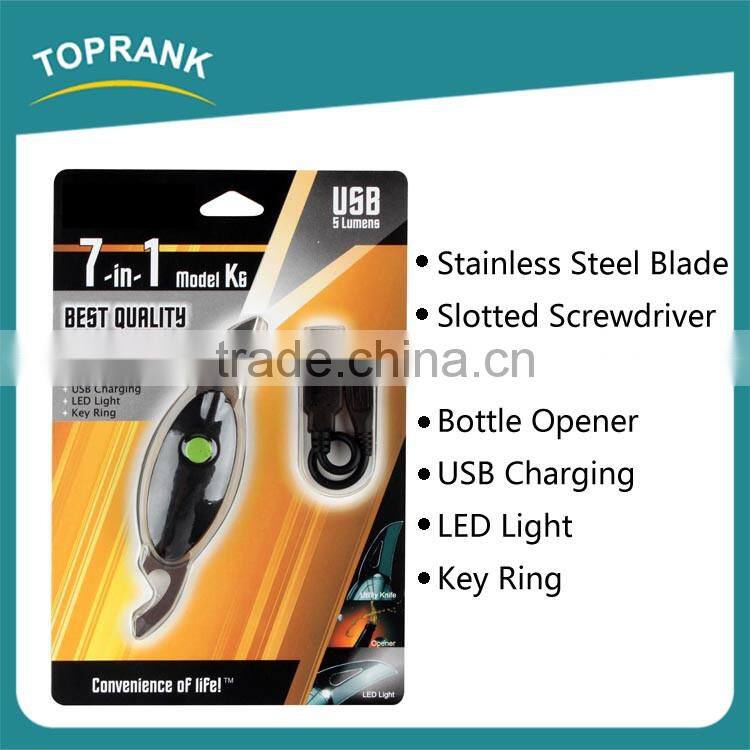 Best price outdoor emergency led pocket mini multi camping tool