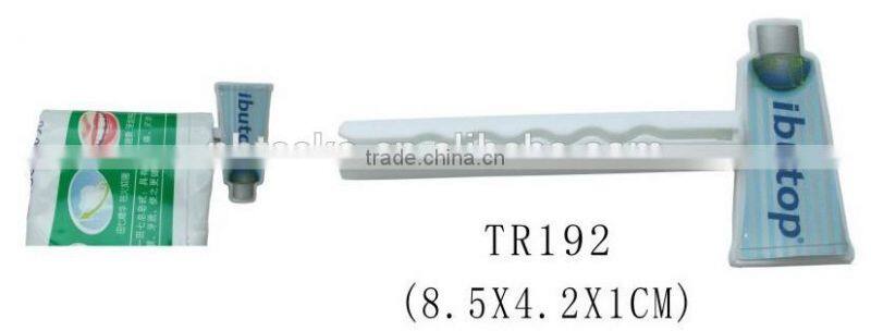 Promotional plastic toothpaste squeezer