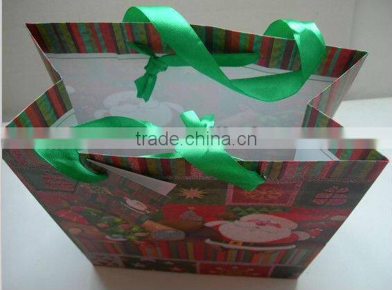 Hot selling Christmas paper gift bag