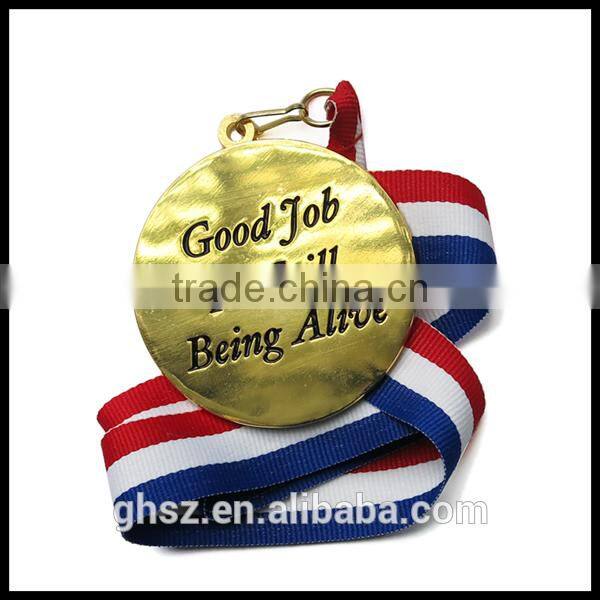 Custom tourist souvenir Statue of Liberty medallion
