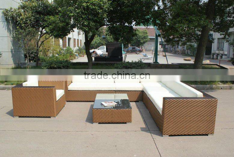 garden rattan sofa or outdoor sofa set or wicker sofa set