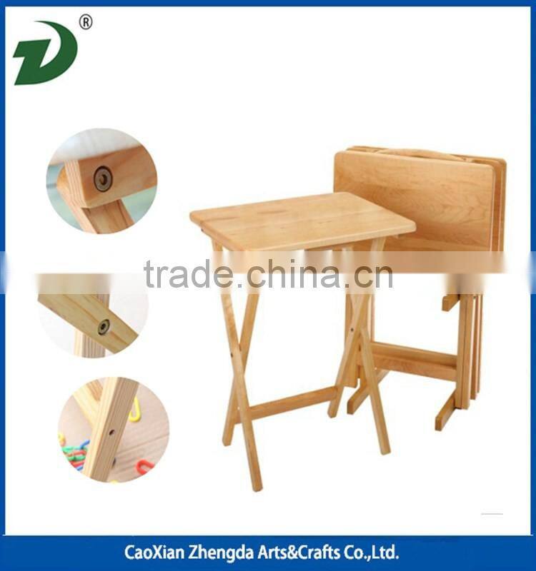 Essential Home use furniture wood folding outdoor table
