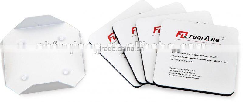 Popular tea cup Stainless Steel Coaster for Gift