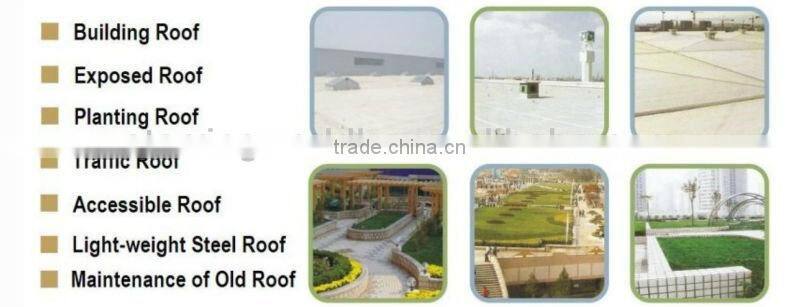 1.5mm GB Standard pvc membrane