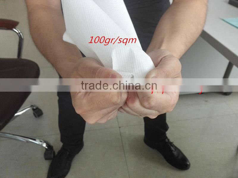 warp and weft paper material pharmacy paper bag / wax coated paper bag food / kraft paper bag china