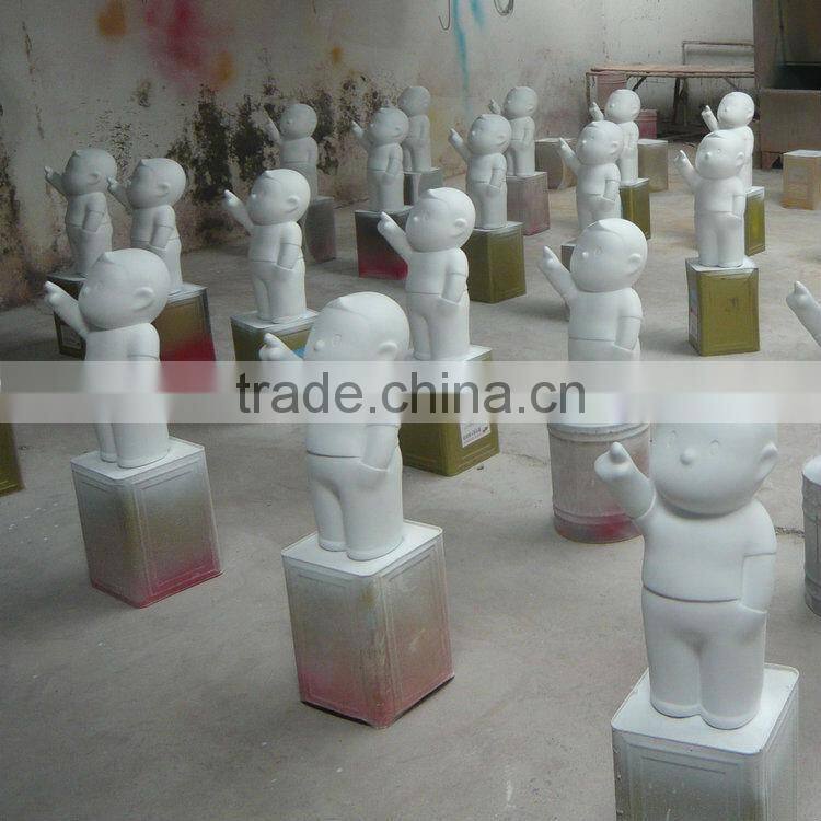 Fiberglass cartoon character