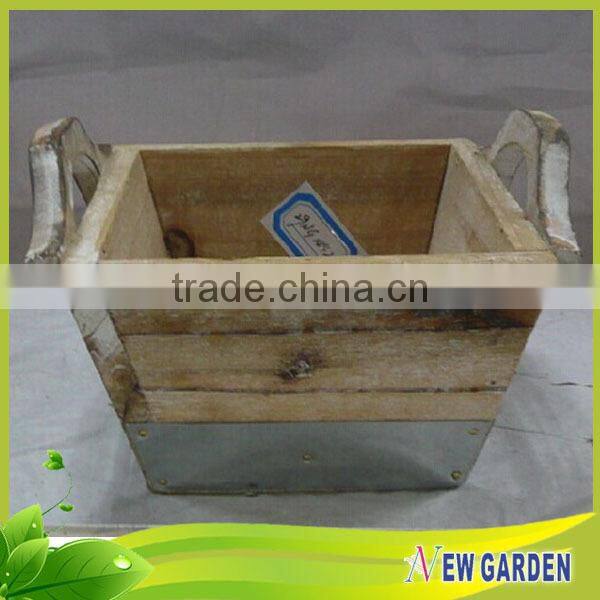 Different Shape Handicraft Wooden Large Decorative Floor Vases