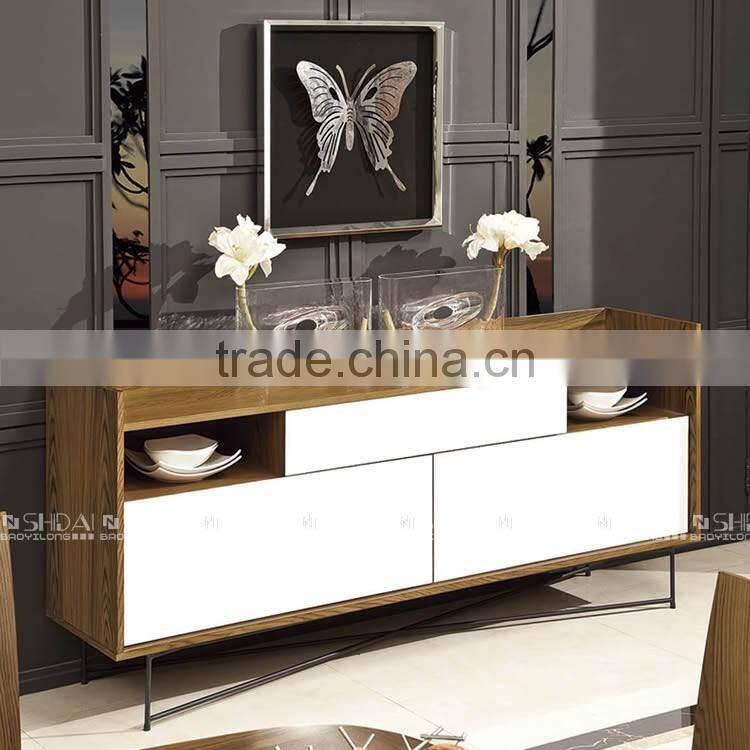 Modern Buffet Table Dining Room With Buffet Cabinet Furniture Contemporary H-829