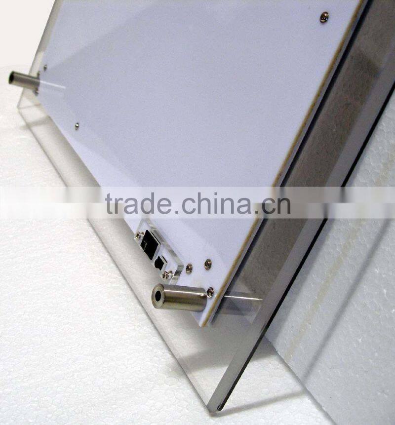 New Crystal Acrylic LED Light Box,Photo Display Lightbox for Advertising