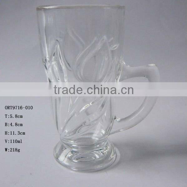 6oz 8oz 10oz 12oz color printing glass coffee mug