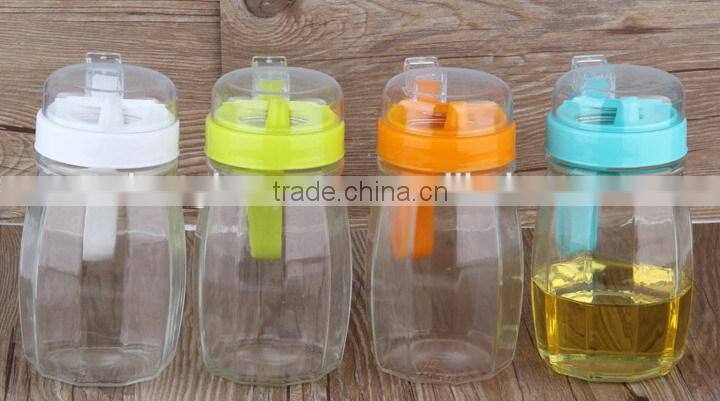 Kitchen necessary wholesale glass oil bottle jars