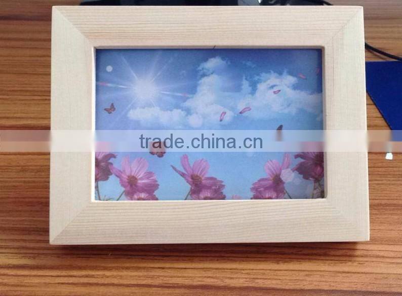 good quality paulownia wood photo frame