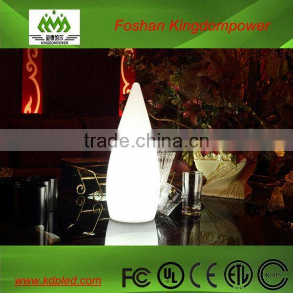 rechargeable battery illuminated cordless flashing led beautiful lamp