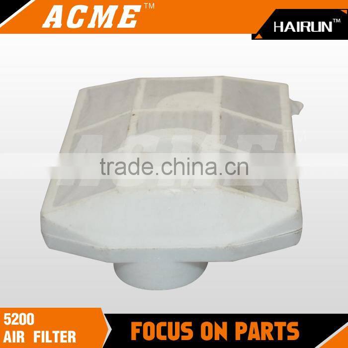 Hot sale 5200 air filter element chainsaw assy