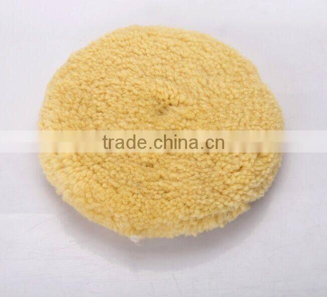 6 In. Polishing Foam Pad buffing pads floor buffing pads velcro wool buffing pads