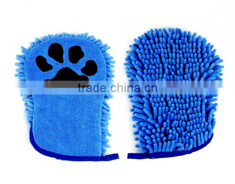 Pet brush glove, Pet washing glove, Pet massage glove