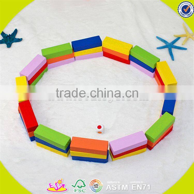 wholesale brain training wooden stacking bricks toy funny kids wooden stacking bricks toy colorful stacking bricks toy W13D082