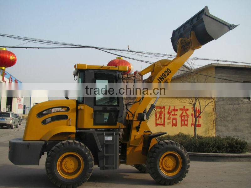 HZM lawn mower wheel loader with ce,ROPS