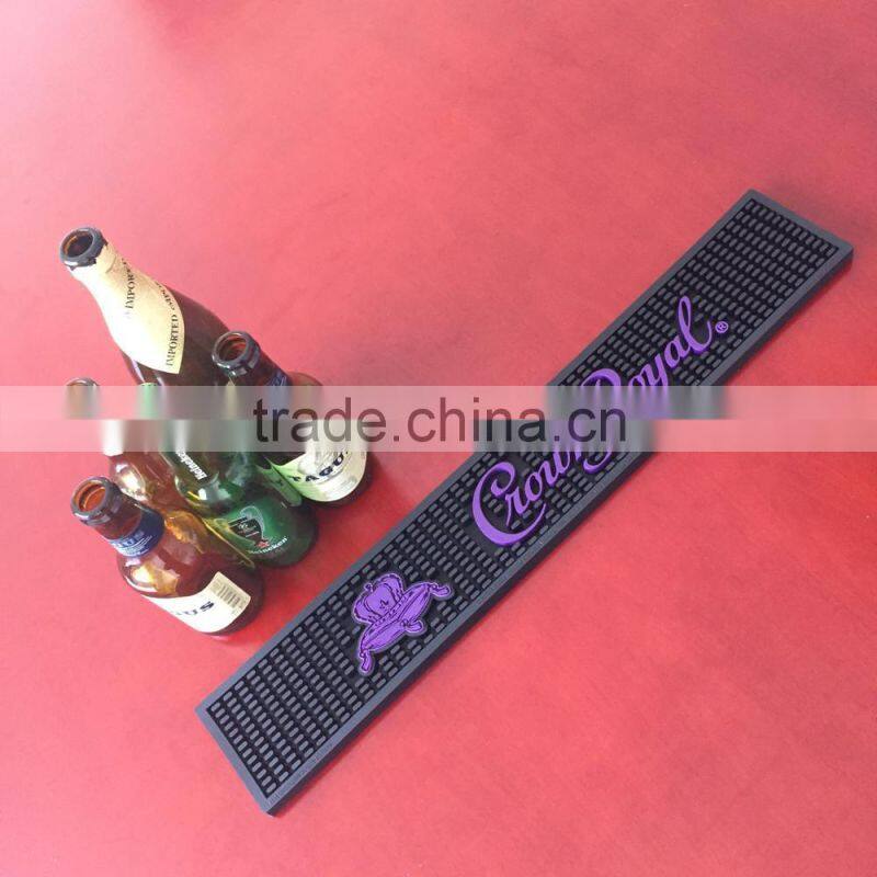 soft pvc rubber bar mat bar runner bar pad