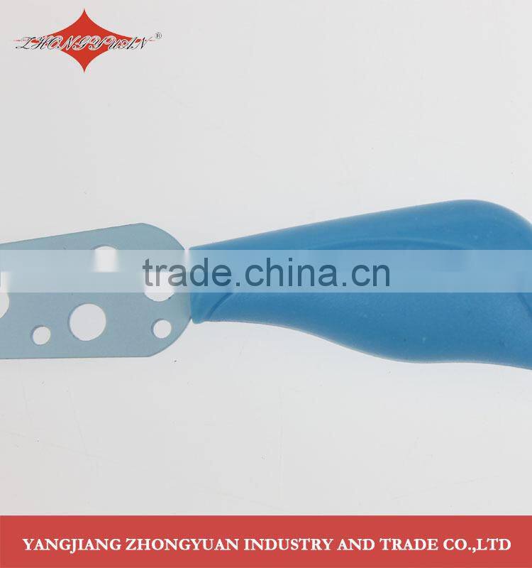 Novelty colorful non-stick decorative cheese knife set