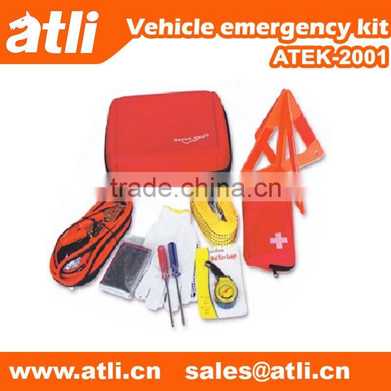 ATEK-2001 car emergency kit vehicle emergency kit
