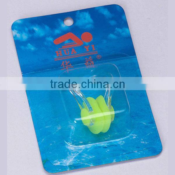 Classical Nose Clip silicone PC mixed colors nose clip with different packing