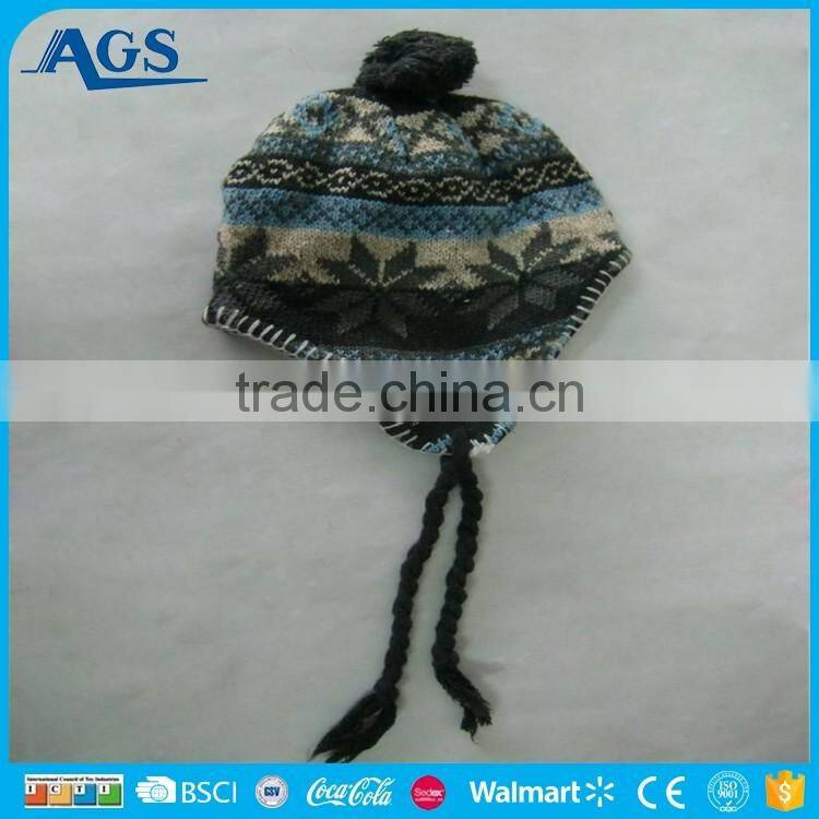 Outdoor sport ski warm high quality beanies winter hat