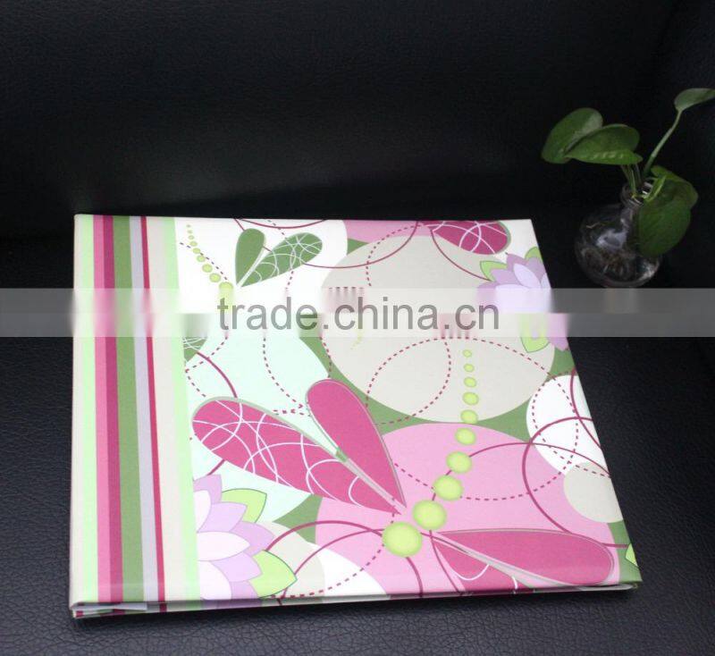 2016 fashion christmas alibaba china supplier durable self-adhesive sheet photo albums in various sizes