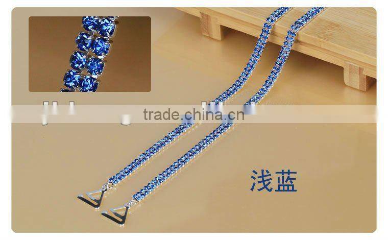 fashion rhinestone bra straps