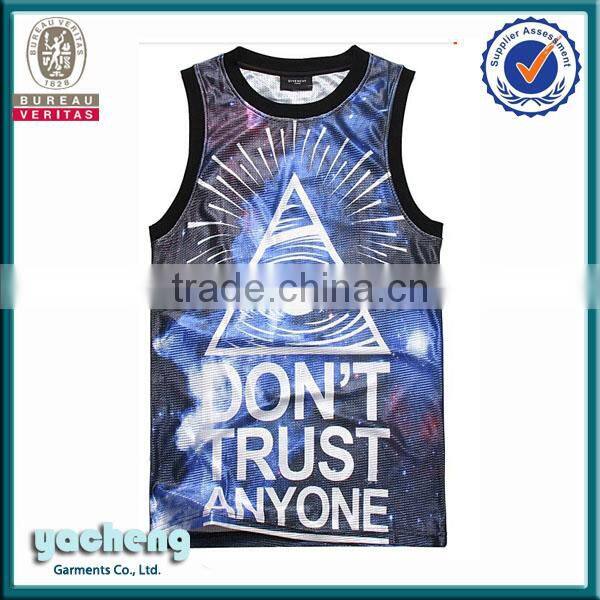 all over print vest Product Type vest men Gender american flag tank top/vest for man OEM Service 3d printing tank tops /vest