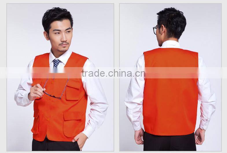 OEM Orange Convass Hunting Vest