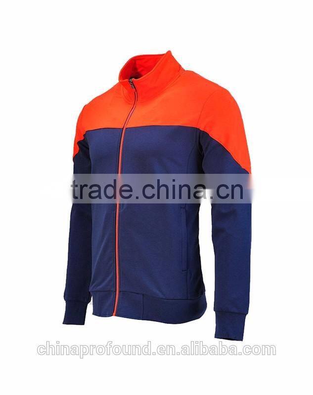 Men Zipper Up Sweatshirts No Hood Sweatshirt