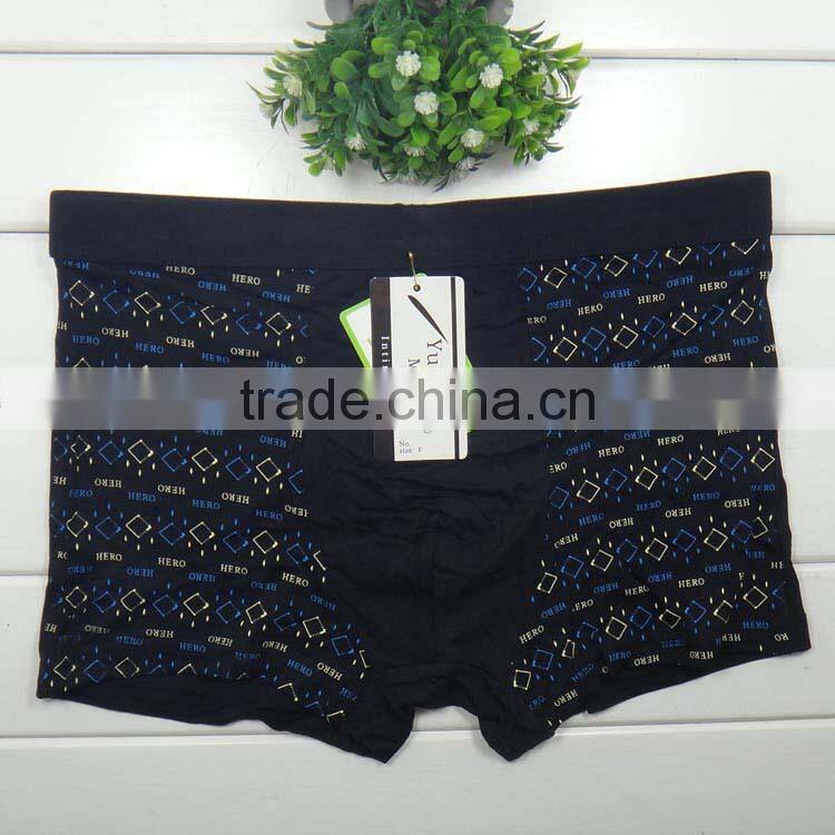 Classical printing sexy men boyshort hot selling men underwear factory price wholesale men boxer briefs boyshort