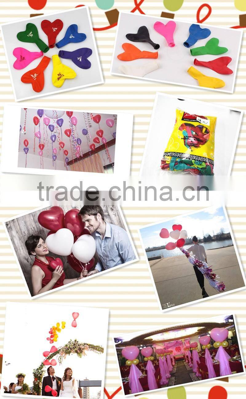 Custom advertisong ballon,heart shape ballon