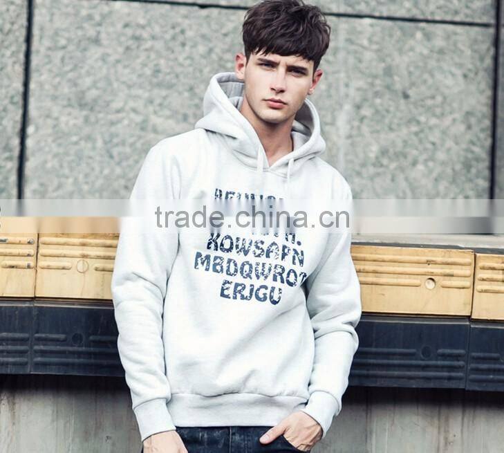 factory direct sale pullover hoody, thick hoodies, printed hoody for men