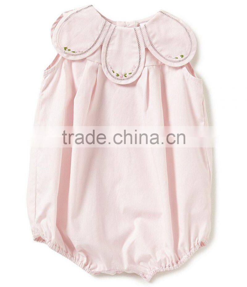 New arrival wholesale floral baby clothes two pieces romper toddler clothing clothes set