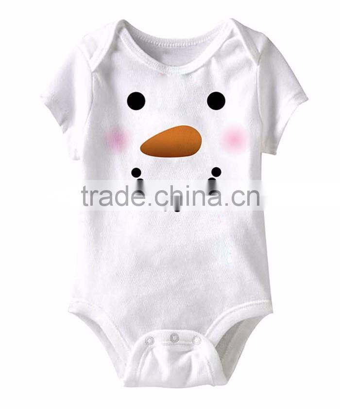 SR-255B your own brand clothing newborn organic cotton lovely baby romper blank for summer
