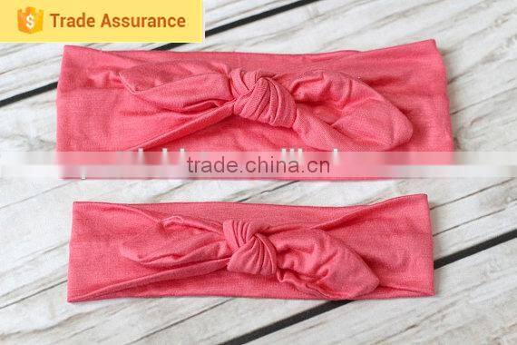 Cute hair accessory girls headband rabbit ear hair band bunny ear style multicolor