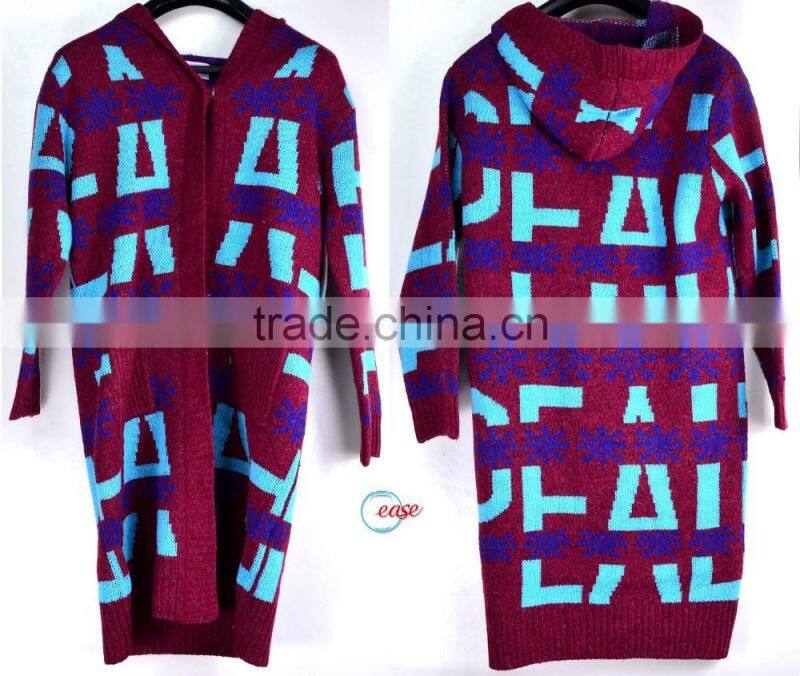 beige and black stripe men jumper sweater melange yarn