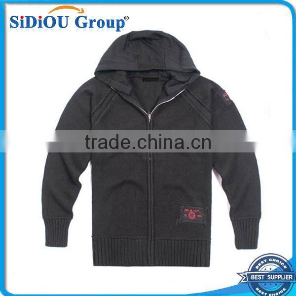 Men Plain Sweater Hoodies Jackets