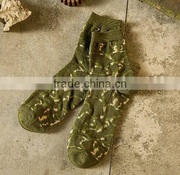 10 pcs/lot cheaper price good quality camouflage cotton make China made spring men army socks