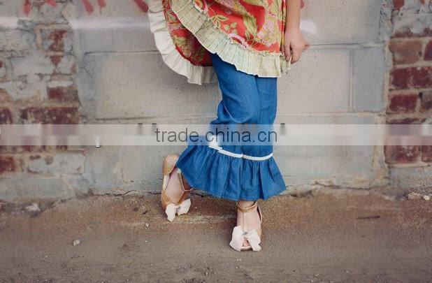 kids clothes china cotton ruffle baby girls pants factory price china baby girl trousers new casual petti pants with lace ruffle