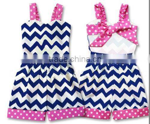 Wholesale Princess Baby&Girl Cotton Romper With Petti Skirt Chiffon Cheap Fancy Bodysuit Chiffon Cute Infant Suit With Bow-Tie