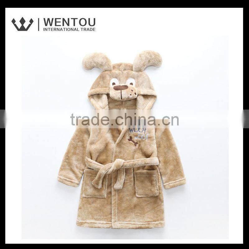 New Arrival Cute Cartoon Children Bathrobe
