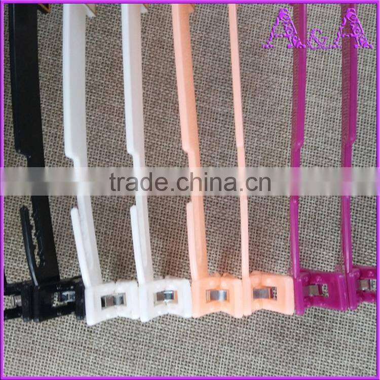 velvet hanger with cascading hooks