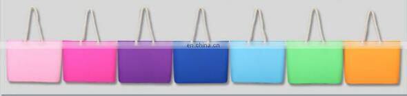 Alibaba hot products /hot sale silicone colorful beach bag/colorful beach bag