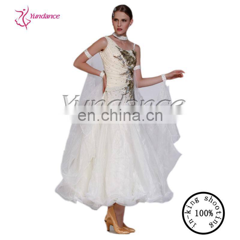 B-13188 White Dance dress waltz